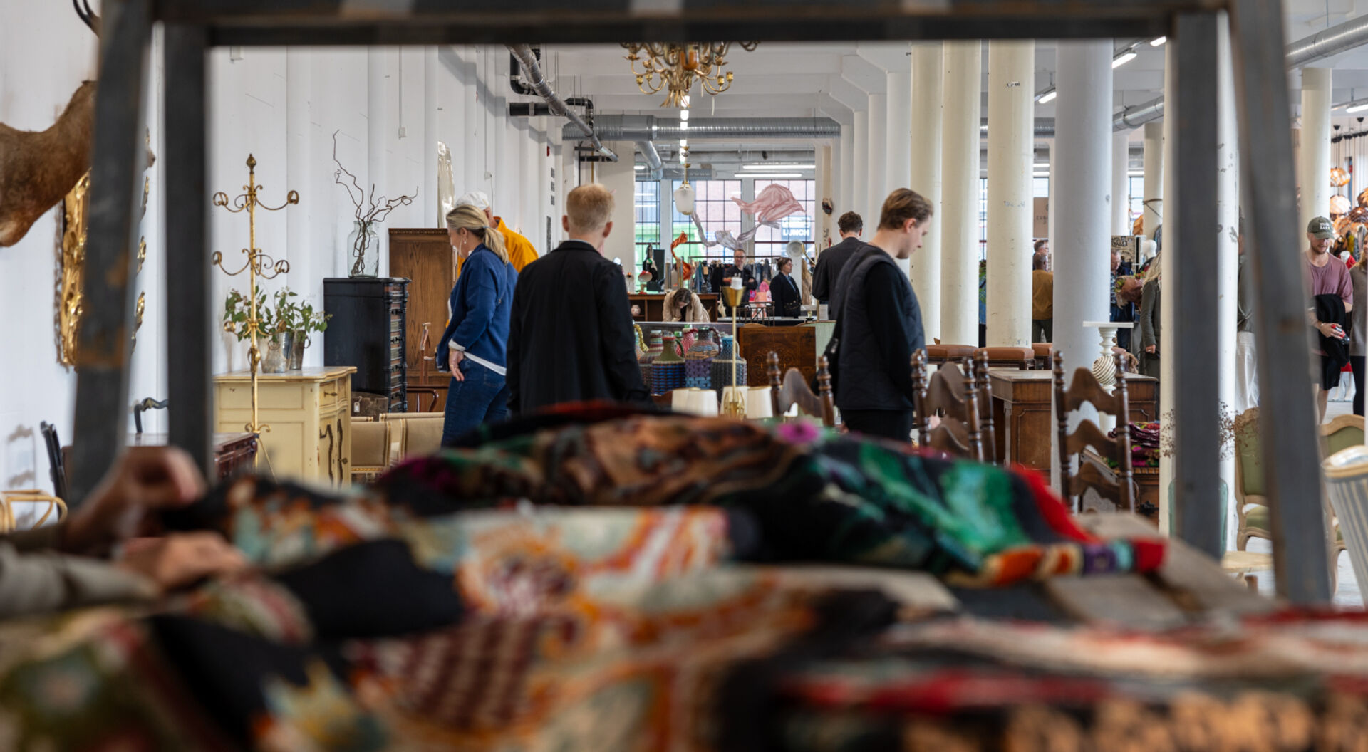 I Gamlestadens Fabriker ligger också designmarknaden F.O.R.U.M.